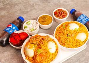 Chciken Biriyani + Egg Biriyani Combo