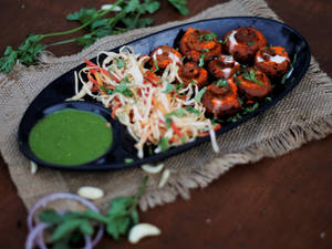 Mushroom Tikka