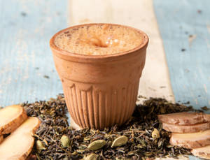 Adhrakwali Chai (Ginger Tea) (250 Ml)  (serves 3)
