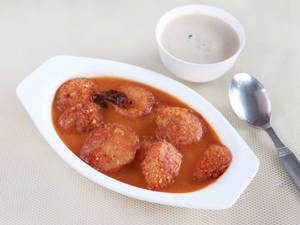 Ghee Sambar Mini Idli