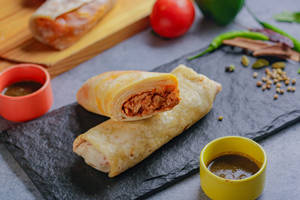 Chicken Ghee Roast Malabari Roll