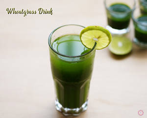 Wheat Grass with Mosambi Juice