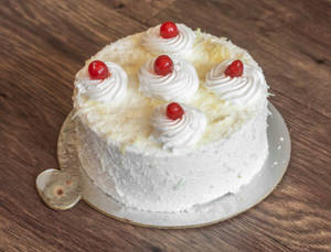 White Forest Cake