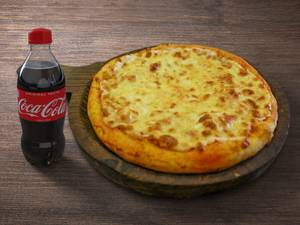 8'' Cheese Pizza + Coca Cola (250 ml)