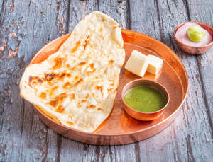 Garlic Stuff Cheese Naan