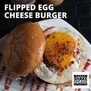 Flipped Egg Cheese Burger