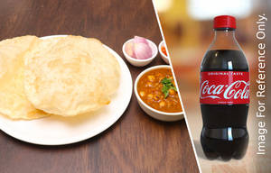 Chole Bhatoore + Coke 250ml