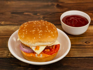 Paneer Crisp Burger