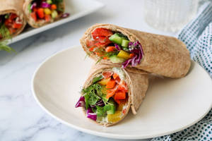 Super veggie wrap