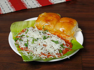 Jain Cheese Pav Bhaji