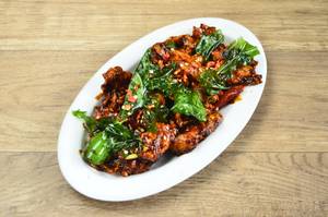 Thai Nam Prik Chicken Dry                            