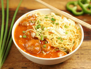 Kung Pao Noodles Bowl