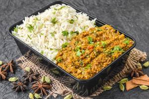 Chicken Shahi Kheema Rice Bowl Large