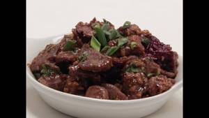 Lamb In Oyster Chilli Sauce
