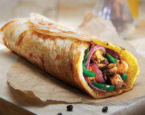 Chilli Paneer Kathi Roll[O]