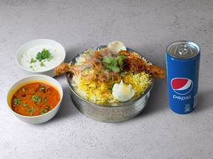 Chicken Biryani Dum + Coke 300ml