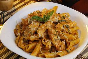 Penne Rosa (white Sauce )