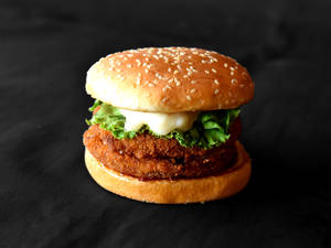 Double Veg Grilled Burger