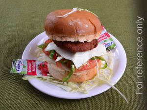 Veg Cheese Burger