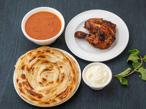 Grilled Chicken With Indian Breads