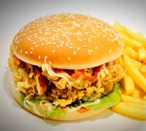 Chicken Broasted Burger 