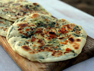 Cheese Garlic Naan