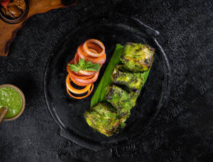 Hara Masala Macchi Tikka