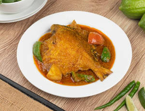 Jumbo Pomfret Dhakai Bhuna