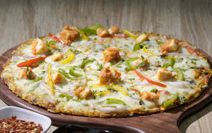 Kadhai Paneer Pizza