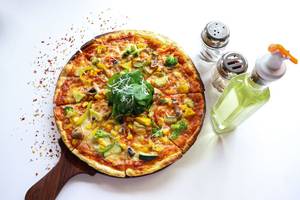 12" Thin Crust Fire Roasted Texas Vegetables