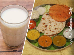 North Indian Meals + Punjabi Lassi