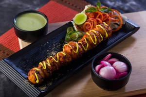 Tandoori Mushroom Chatpatta  [8 Pcs]
