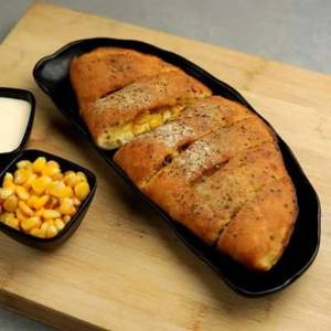 Sweet Corn Garlic Bread