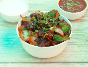Mushroom Chilli