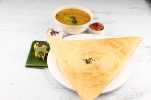 Cheese Paper Masala Dosa