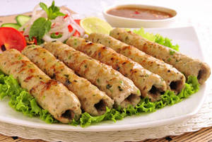 Chicken Seekh Kebab 