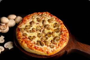 Mushroom Punch Pizza