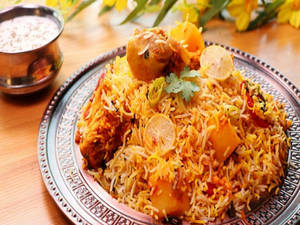 Chicken Biryani (hyderbadi Chicken Dum Biryani)