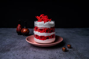 The Red Wonder Waffle Jar