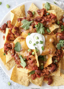 Baked Cheese Nachos