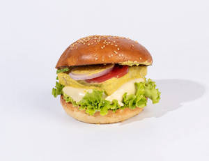 Smoky Paneer Tikka Burger