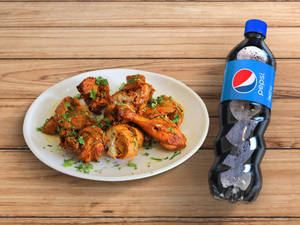 Tandoori Chicken Full + Pepsi(600Ml)