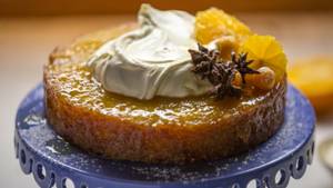 Tunisian Orange Almond Cake                                                             