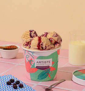 Berry Cheesecake Ice Cream 450 Ml