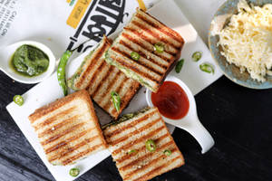 Grilled Chilli Cheese Sandwich