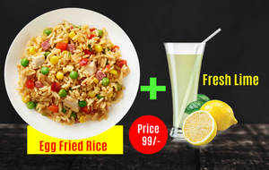 Egg Fried Rice + Lime Combo