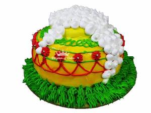 Eggless Matki Janamastmi Cake [500 Grams]