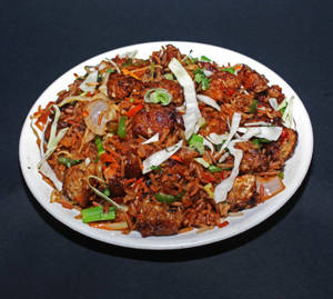 Veg Manchurian Fried Rice