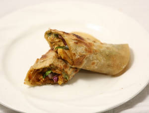 Tangy Paneer Tikka Kathi Roll