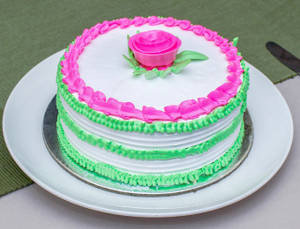 Vargin  Vanilla Eggless Cake